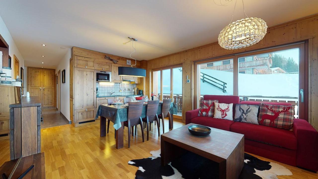 Hauts De Veysonnaz Sauna & View Apartments Zewnętrze zdjęcie