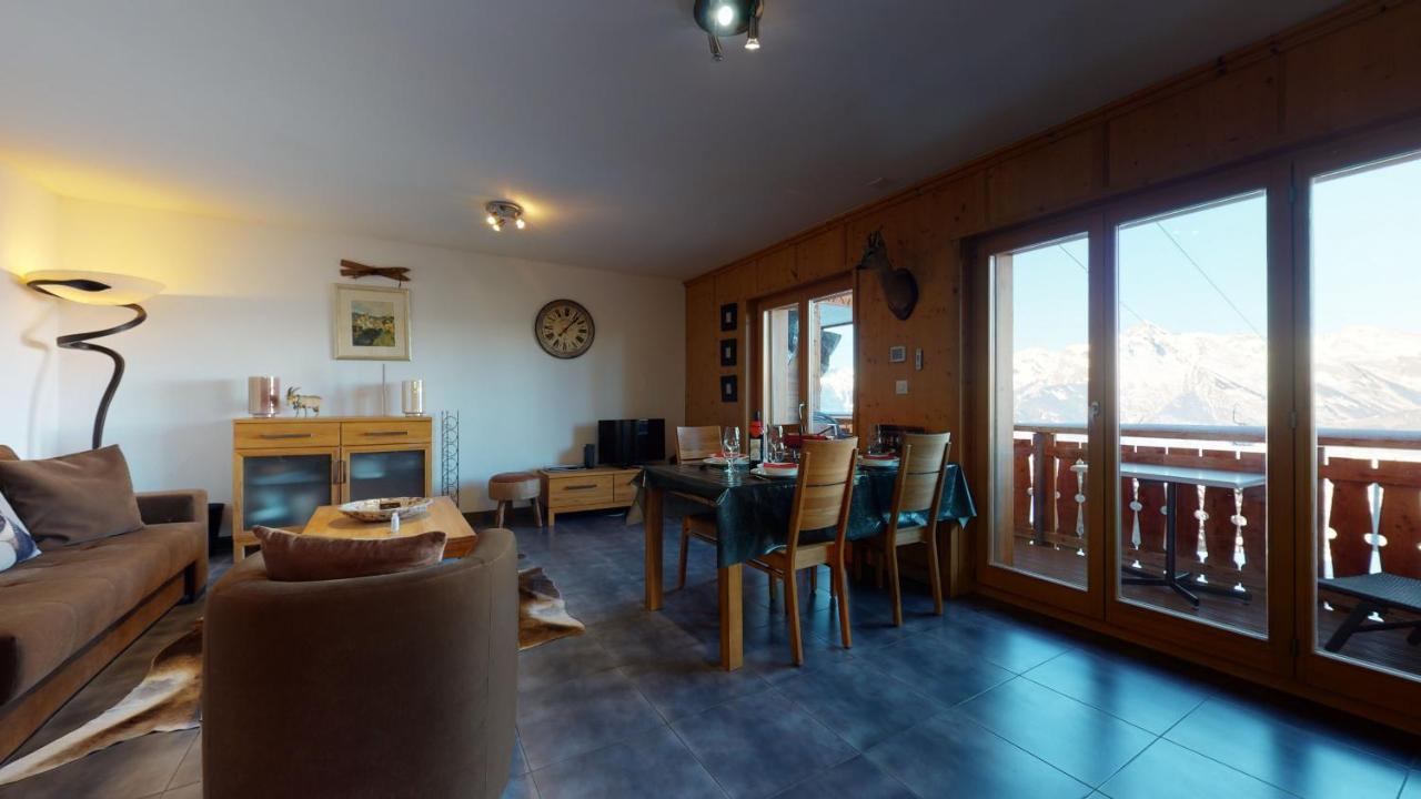 Hauts De Veysonnaz Sauna & View Apartments Zewnętrze zdjęcie