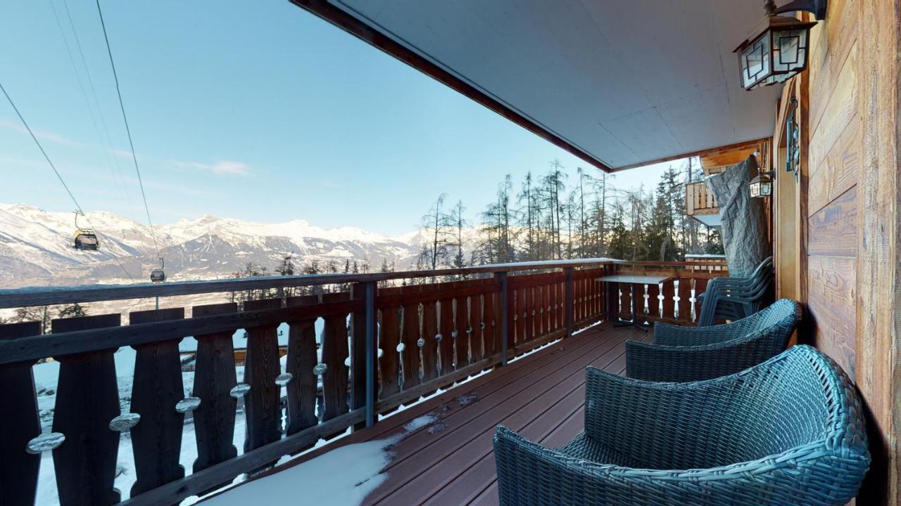 Hauts De Veysonnaz Sauna & View Apartments Zewnętrze zdjęcie