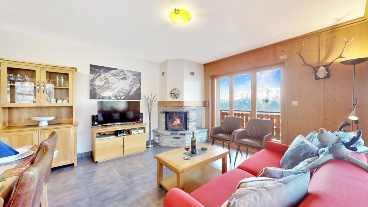 Hauts De Veysonnaz Sauna & View Apartments Zewnętrze zdjęcie