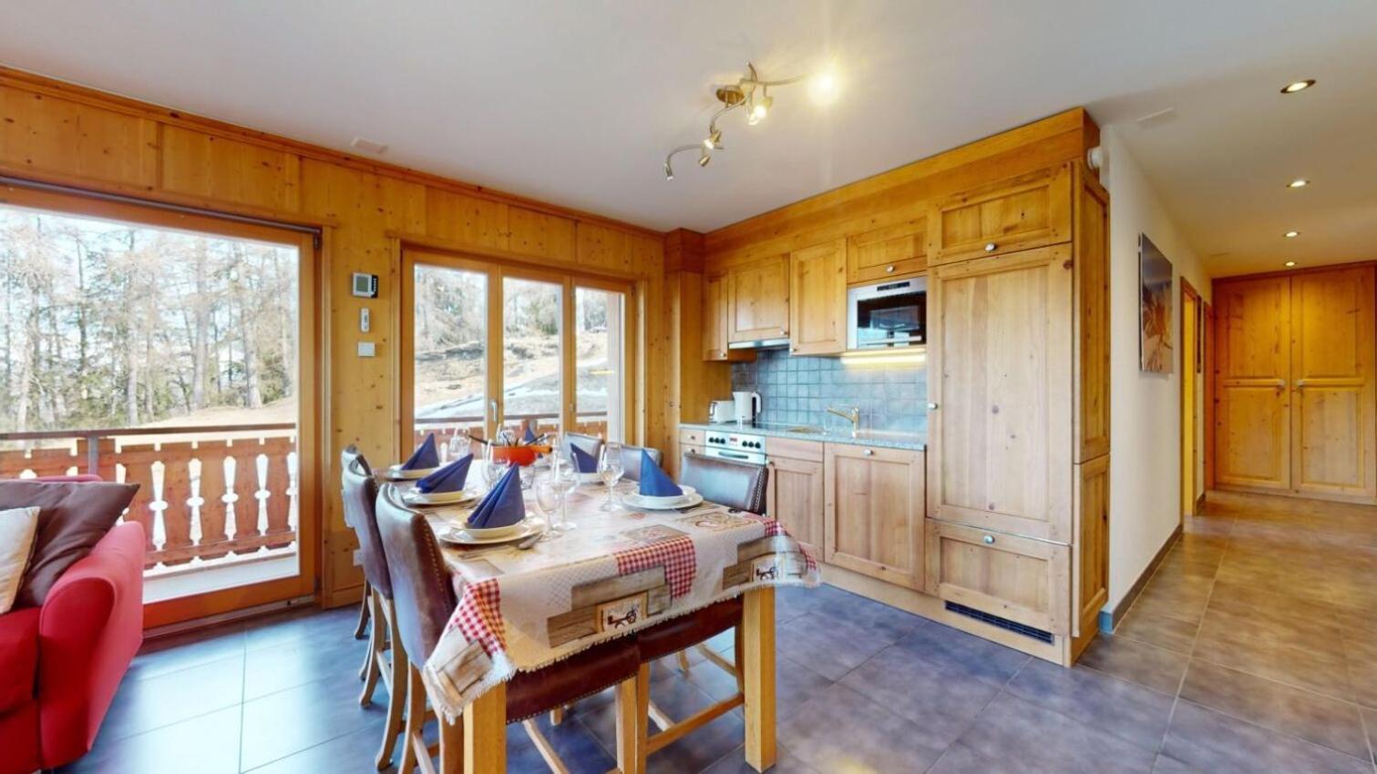 Hauts De Veysonnaz Sauna & View Apartments Zewnętrze zdjęcie