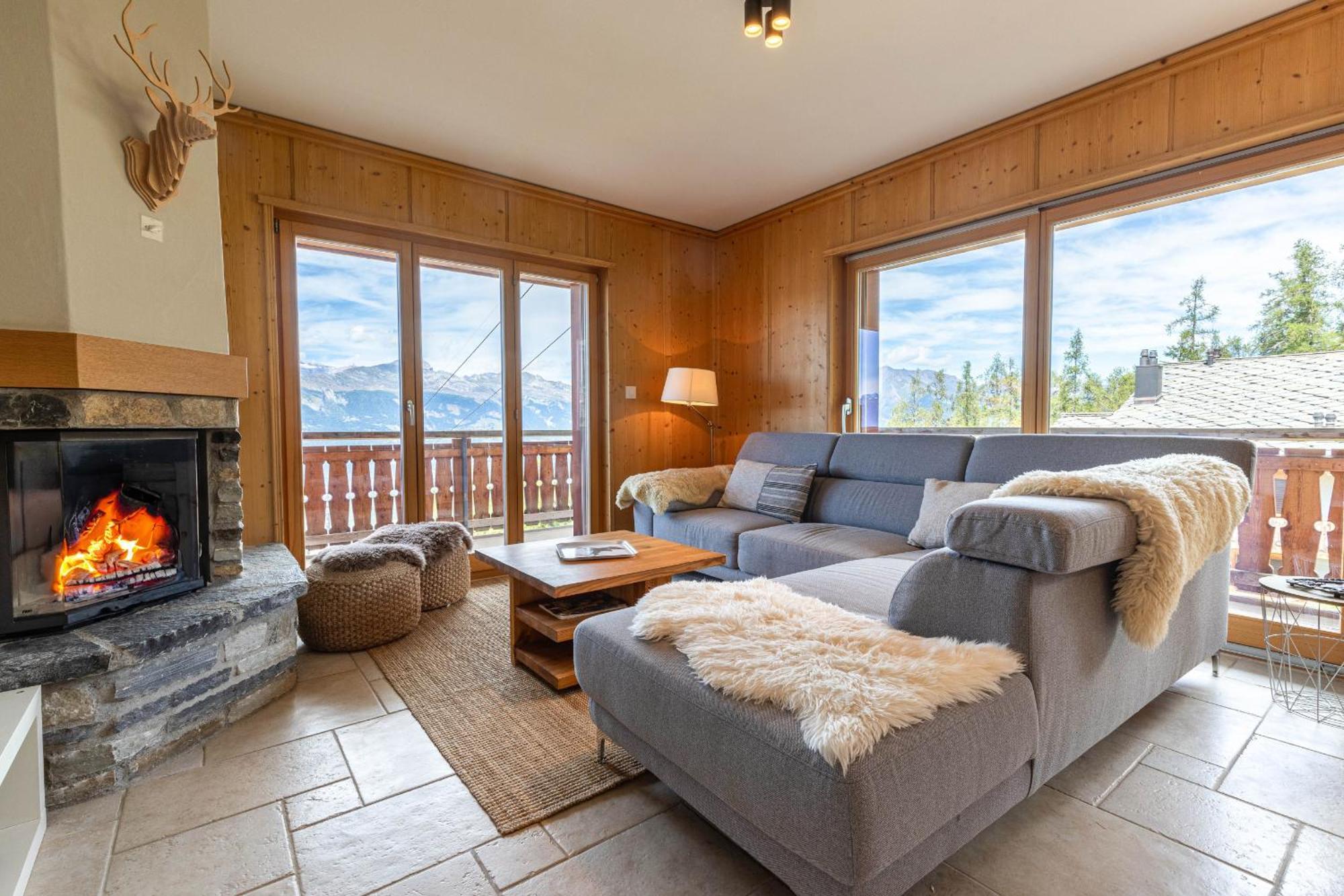 Hauts De Veysonnaz Sauna & View Apartments Zewnętrze zdjęcie