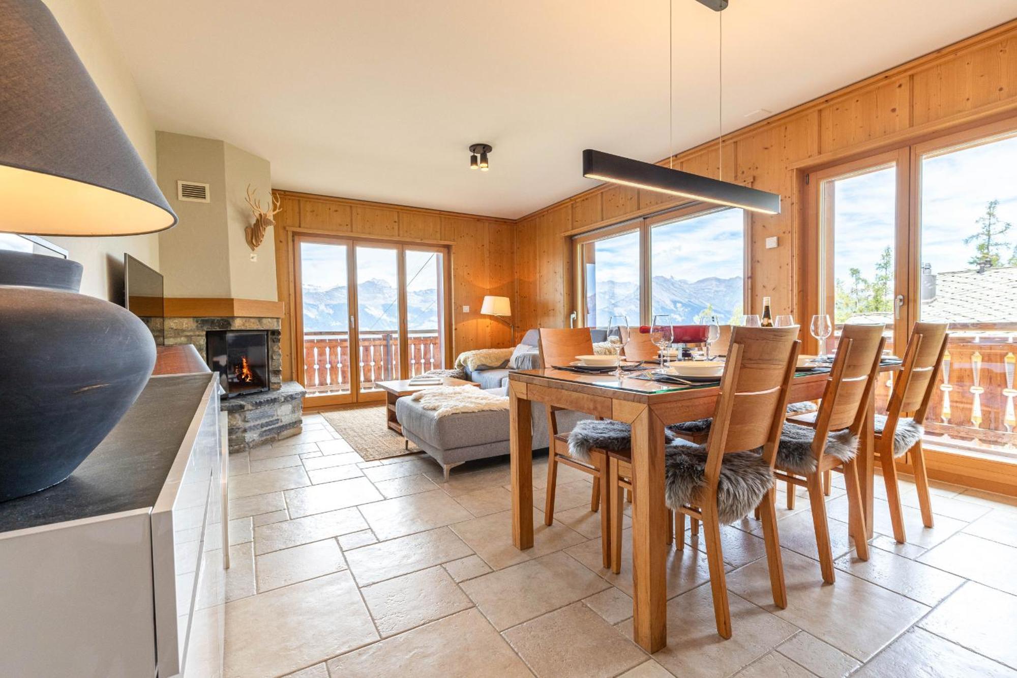 Hauts De Veysonnaz Sauna & View Apartments Zewnętrze zdjęcie