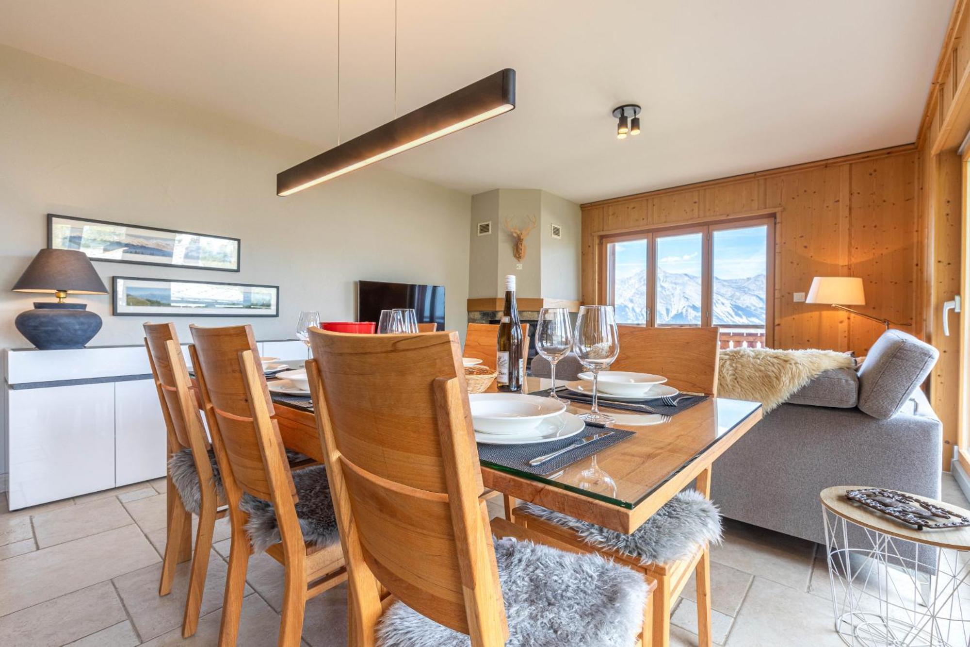 Hauts De Veysonnaz Sauna & View Apartments Zewnętrze zdjęcie