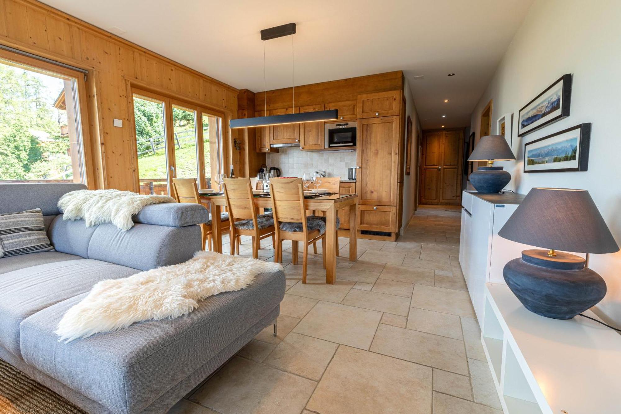 Hauts De Veysonnaz Sauna & View Apartments Zewnętrze zdjęcie